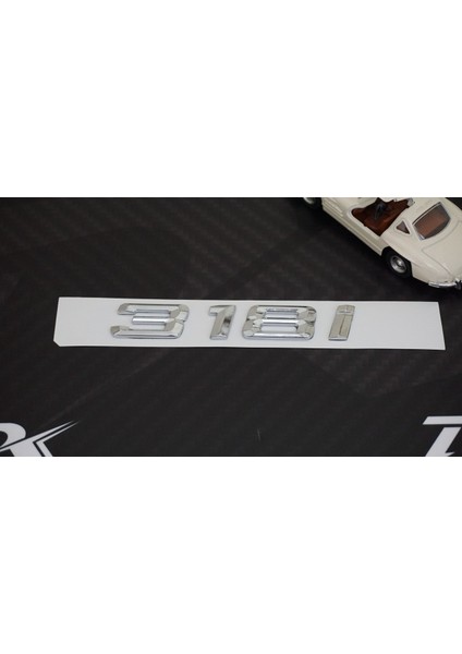 Bmw 318İ Bagaj Krom Metal 3m 3D Yazı Logo modelleri