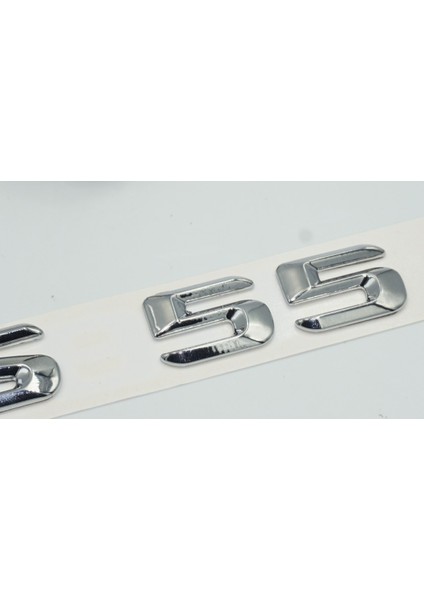 Cls 55 Bagaj Krom Metal 3m 3D Yazı Logo