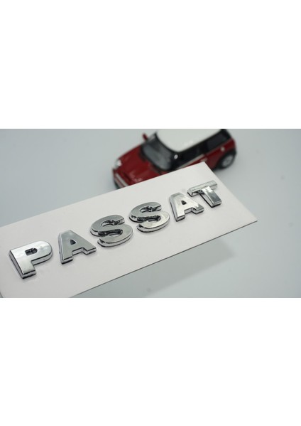 Volkswagen Passat B6 B7 Bagaj 3m 3D Krom Abs Logo Amblem