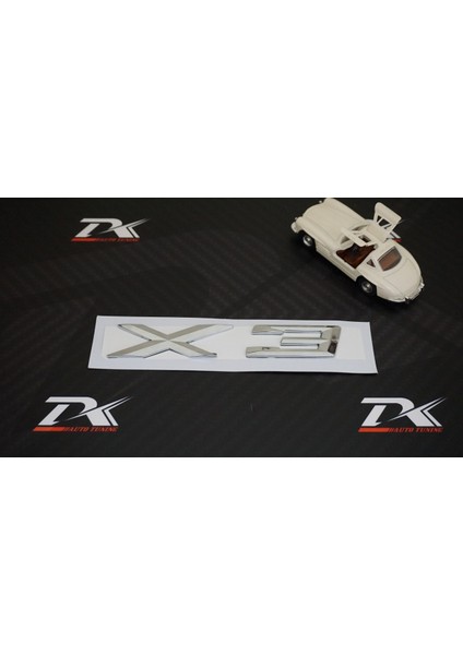 Bmw X3 Bagaj Krom Metal 3m 3D Yazı Logo modelleri