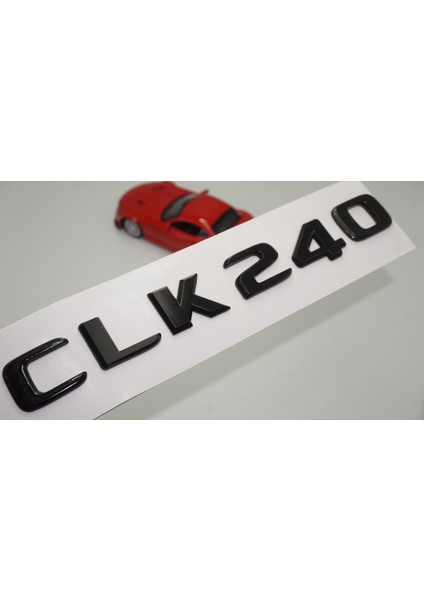 Clk 240 Bagaj Parlak Siyah Abs 3m 3D Yazı Logo