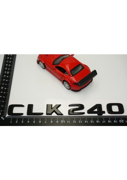 Clk 240 Bagaj Parlak Siyah Abs 3m 3D Yazı Logo