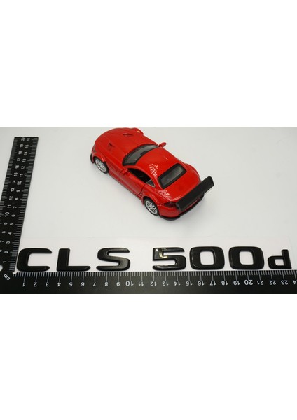 Cls 500D Bagaj Parlak Siyah Abs 3m 3D Yazı Logo