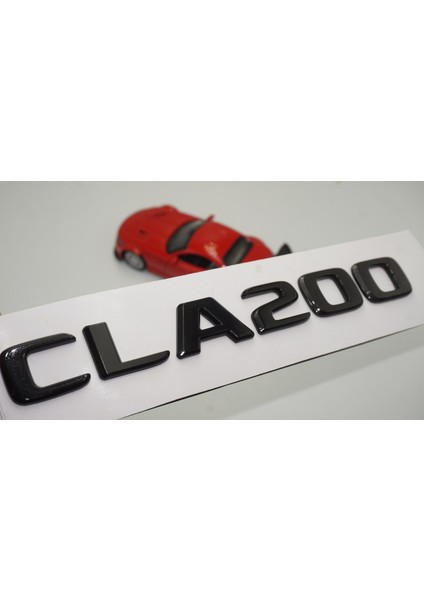 Cla 200 Bagaj Parlak Siyah Abs 3m 3D Yazı Logo