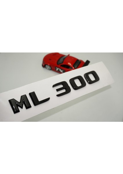 ml 300 Bagaj Parlak Siyah Abs 3m 3D Yazı Logo