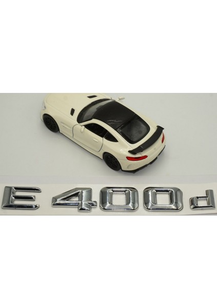 E400D Bagaj Krom Metal 3m 3D Yazı Logo fırsatları