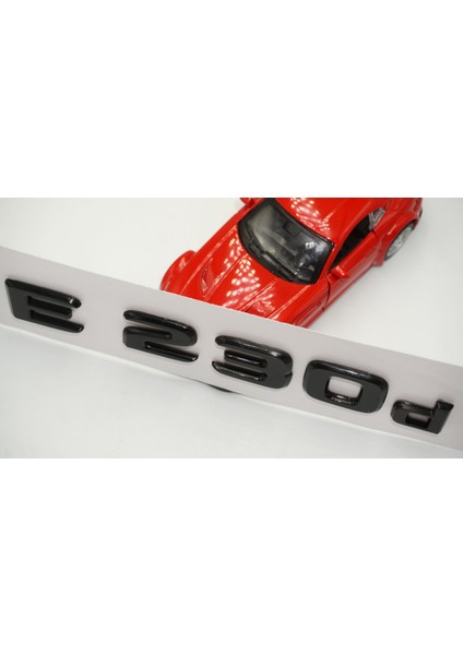 E 230D Bagaj Parlak Siyah Abs 3m 3D Yazı Logo fırsatları