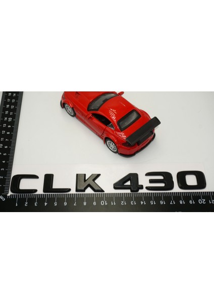 Clk 430 Bagaj Parlak Siyah Abs 3m 3D Yazı Logo