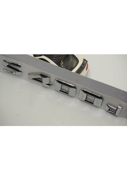 S400D Bagaj Krom Metal 3m 3D Yazı Logo indirimleri
