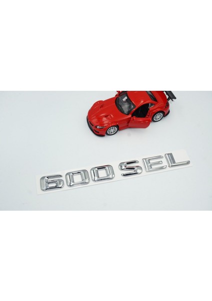 600 Sel Bagaj Krom Metal 3m 3D Yazı Logo