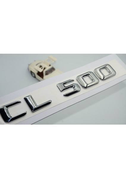 cl 500 Bagaj Krom Metal 3m 3D Yazı Logo