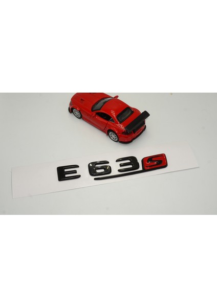 E 63S Bagaj Parlak Siyah Abs 3m 3D Yazı Logo