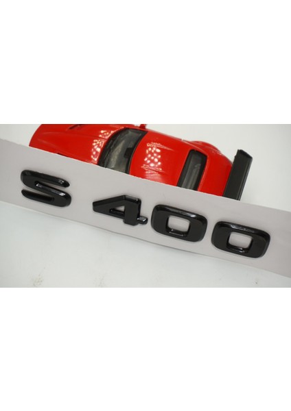 S 400 Bagaj Parlak Siyah Abs 3m 3D Yazı Logo fırsatları