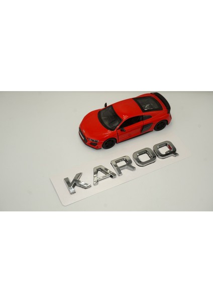 Skoda Karoq Krom Abs 3m 3D Bagaj Yazı Logo
