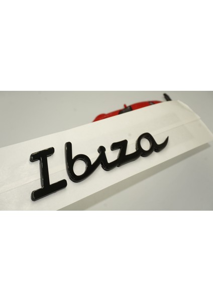 Seat Ibiza Yeni Nesil Siyah Abs 3m 3D Bagaj Yazı Logo Orjinal Ürün