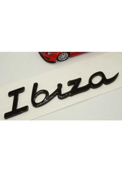 Seat Ibiza Yeni Nesil Siyah Abs 3m 3D Bagaj Yazı Logo Orjinal Ürün