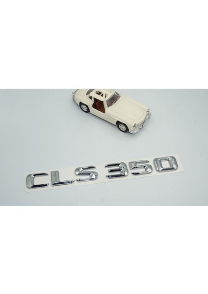 Cls 350 Bagaj Krom Metal 3m 3D Yazı Logo