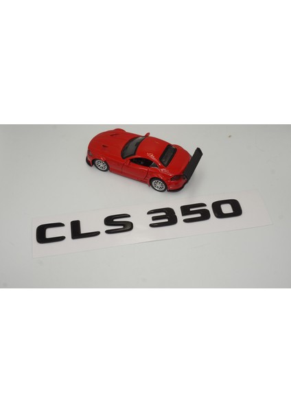 Cls 350 Bagaj Parlak Siyah Abs 3m 3D Yazı Logo