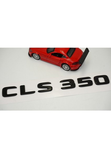 Cls 350 Bagaj Parlak Siyah Abs 3m 3D Yazı Logo