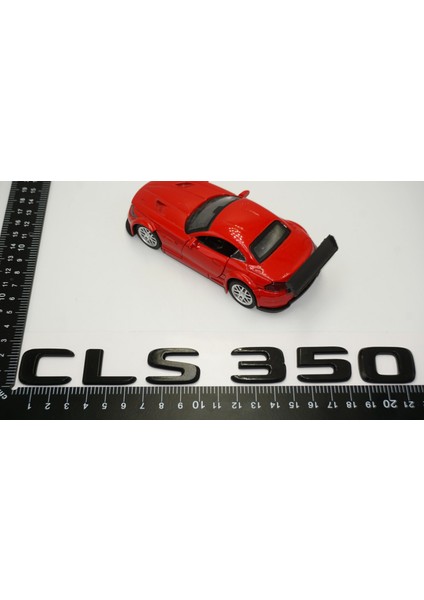 Cls 350 Bagaj Parlak Siyah Abs 3m 3D Yazı Logo