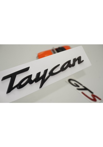 Porsche Taycan Gts Bagaj 3m 3D Abs Yazı Logo Amblem Seti