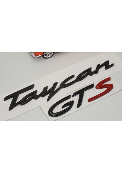 Porsche Taycan Gts Bagaj 3m 3D Abs Yazı Logo Amblem Seti