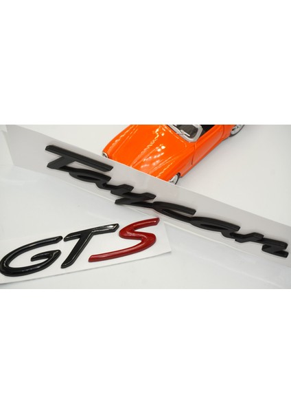 Porsche Taycan Gts Bagaj 3m 3D Abs Yazı Logo Amblem Seti