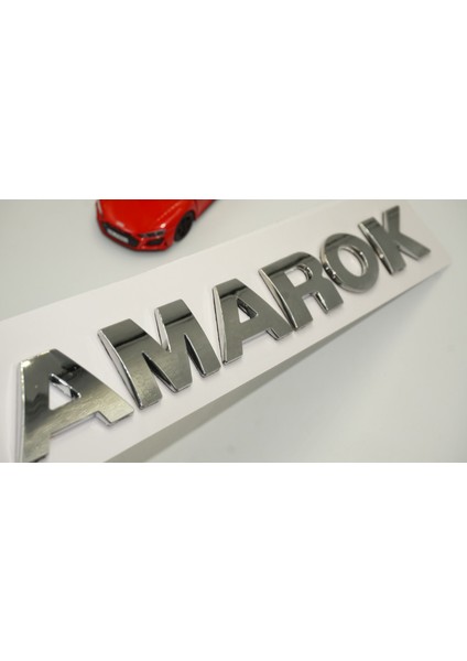 Vw Volkswagen Amarok Bagaj Krom Abs 3m 3D Yazı Logo Amblem