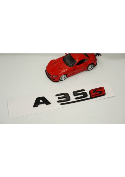 A 35S Bagaj Parlak Siyah Abs 3m 3D Yazı Logo