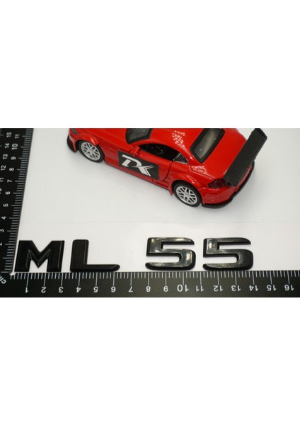 ml 55 Bagaj Parlak Siyah Abs 3m 3D Yazı Logo
