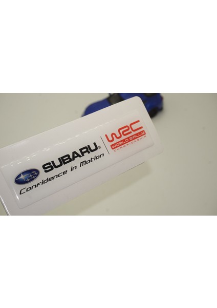 Subaru Wrc Logo Damla Silikon Plaka Logo Arma Amblem Yeni Stil