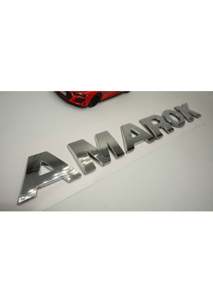 Vw Volkswagen Amarok Bagaj Krom Abs 3m 3D Yazı Logo Amblem
