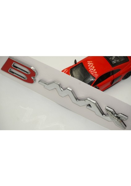 B Max Krom Abs 3m 3D Bagaj Yazı Logo