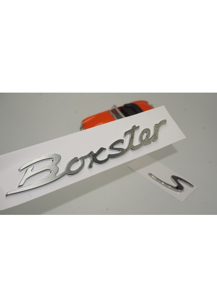 Porsche Boxster S Bagaj 3m 3D Abs Yazı Logo Amblem