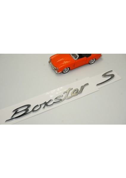 Porsche Boxster S Bagaj 3m 3D Abs Yazı Logo Amblem