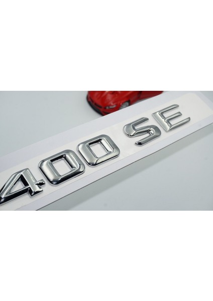 400 Se Bagaj Krom Metal 3m 3D Yazı Logo
