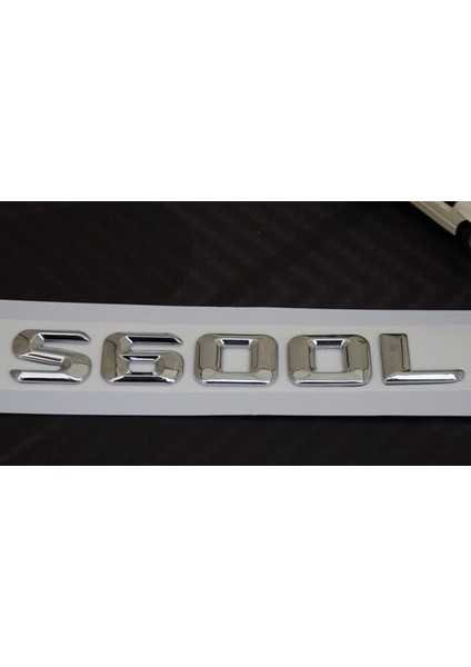 S600L Bagaj Krom Metal 3m 3D Yazı Logo fırsatları