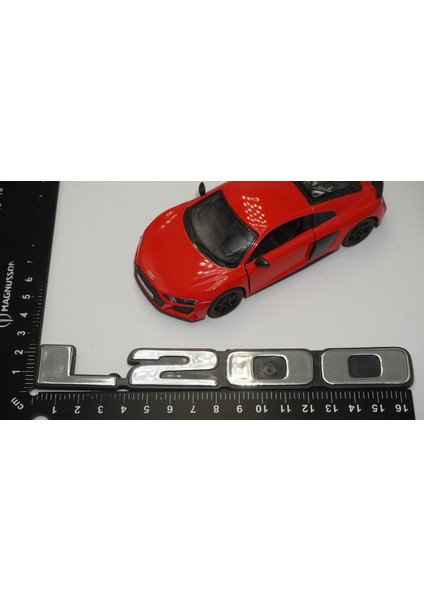 Mitsubishi L200 Krom Abs 3m 3D Bagaj Yazı Logo