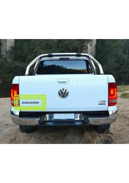 Vw Volkswagen Amarok Bagaj Siyah Abs 3m 3D Yazı Logo Amblem
