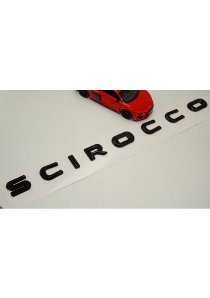 Vw Volkswagen Scirocco Bagaj Siyah Abs 3m 3D Yazı Logo Amblem fiyatları