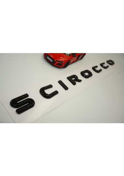 Vw Volkswagen Scirocco Bagaj Siyah Abs 3m 3D Yazı Logo Amblem modelleri