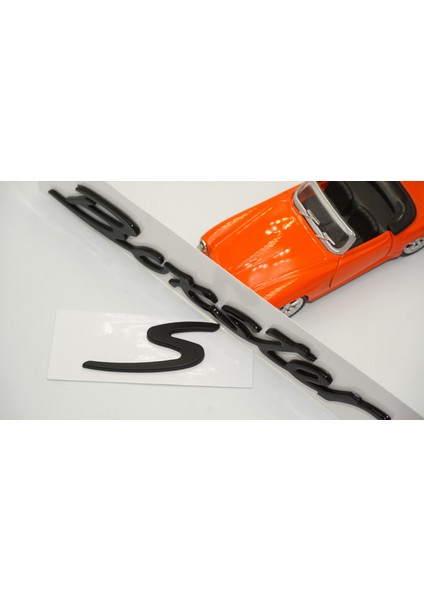 Porsche Boxster S Bagaj 3m 3D Abs Yazı Logo Amblem fırsatları
