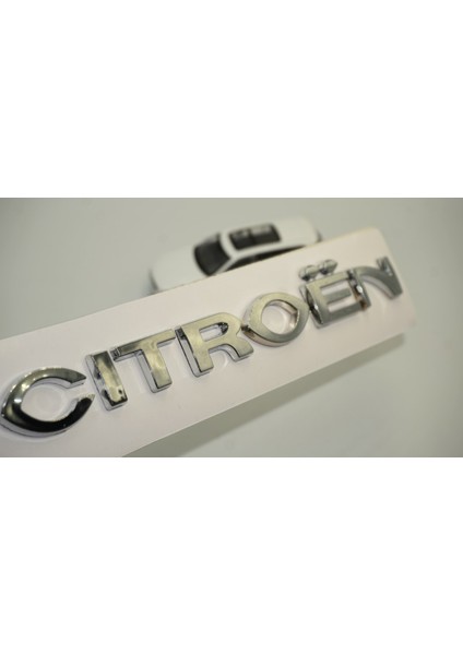 Citroen C4 C5 B7 Nemo Berlingo Bagaj Krom Abs 3m 3D Yazı Logo Amblem