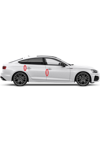 Audi S Line A1 A2 A3 Kapı Kenarı Koruma Metalize Damla Desen 3m Band fırsatları