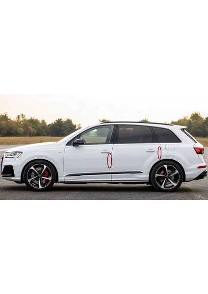 Audi S Line Q1 Q2 Q3 Q4 Q5 Q7 Kapı Kenarı Koruma Metalize Damla Desen 3m Band