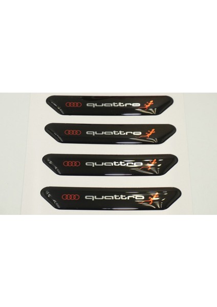 Audi Quattro S Rs Tt E-Tron Kapı Kenarı Koruma Metalize Damla Desen 3m Band indirimleri