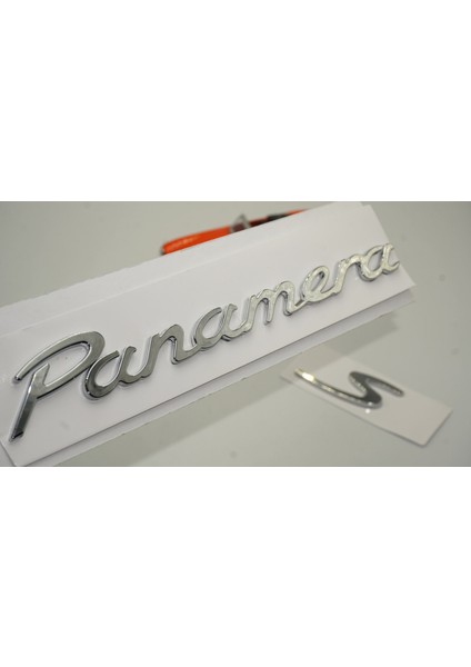 Porsche Panamera S Bagaj 3m 3D Abs Yazı Logo Amblem Seti
