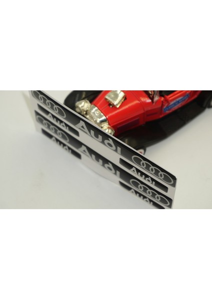 Audi Logo Damla Silikon Grup Sticker