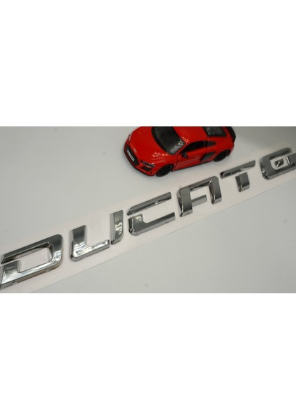 Fiat Ducato 3m 3D Bagaj Yazı Logo Amblem