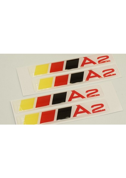 Audi A2 Logo Motor Kapağı Damla Silikon Plaka Logo Arma Amblem Yeni Stil fırsatları
